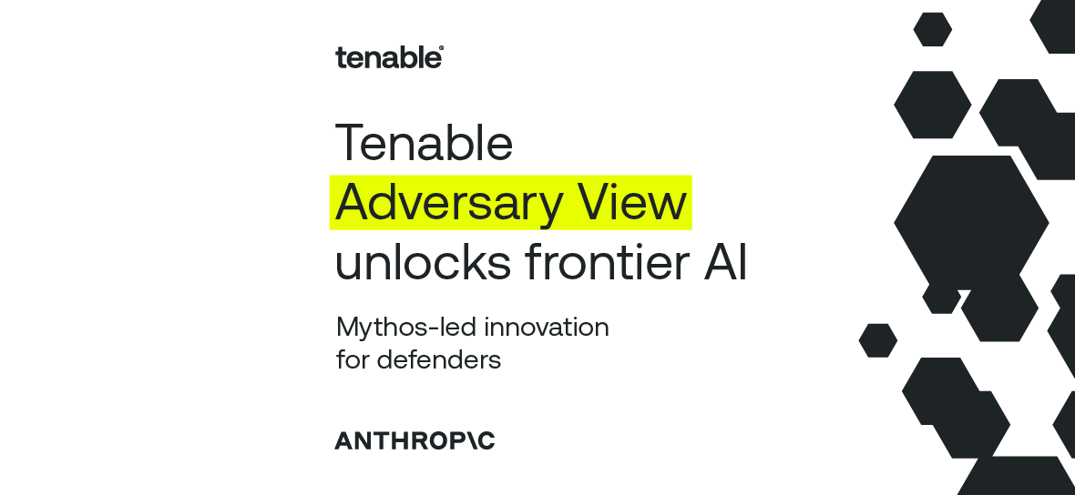 Claude Mythos 5 is coming to Tenable One, powering the new “Adversary View” image