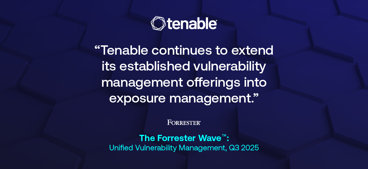 Forrester Names Tenable a Leader in the Q3 2025 Unified Vulnerability Management Solutions Wave™ Report image